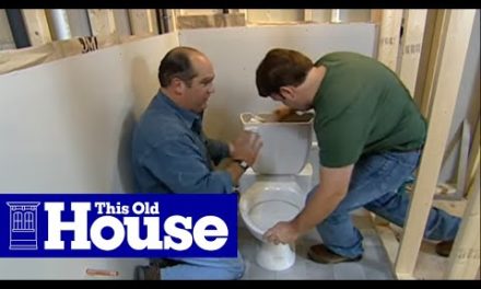 How to Install a Toilet Below Grade | This Old House