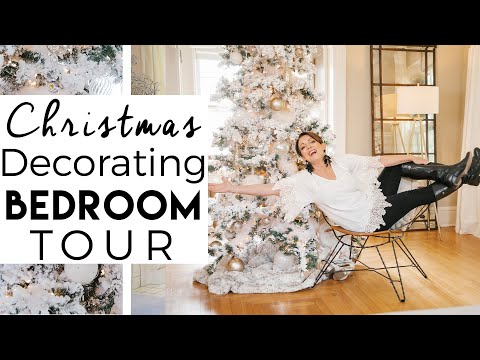 Christmas Decorating Bedroom Tour | Christmas 2020 | Kinwoven Christmas