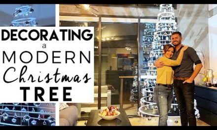 CHRISTMAS DECORATING | How to Decorate a Christmas Tree for a Modern Home