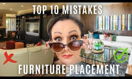 10 Design Mistakes | Furniture Placement