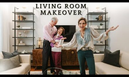 Living Room Makeover | Mid-Century Modern & Contemporary Design