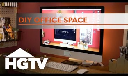 Turn a Closet Into a Stylish Home Office | HGTV