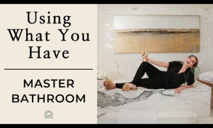Budget Bathroom Makeover | Using What You Have