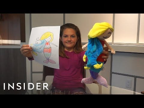 Company Turns Kids’ Drawings Into Stuffed Plush Toys