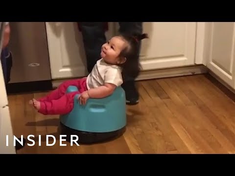Baby Roomba Is The Best Hybrid Toy