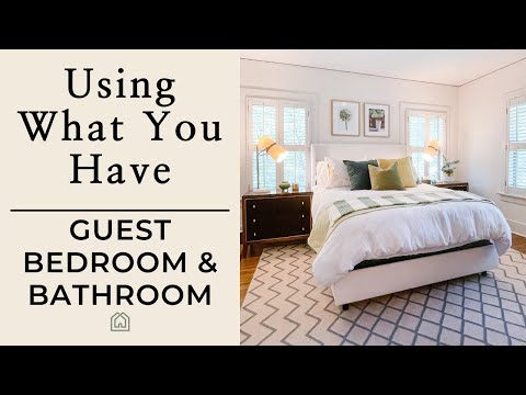Budget Bedroom Makeover | Using What You Have