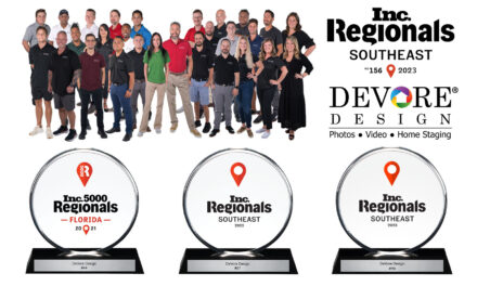DeVore Design Fastest Growing Company 3 Years Straight
